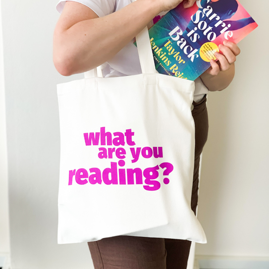 What Are You Reading? Tote Bag